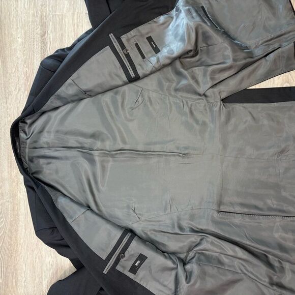 HUGO BOSS Selection Black Super 150 Wool 46L Jacket - Picture 8 of 15